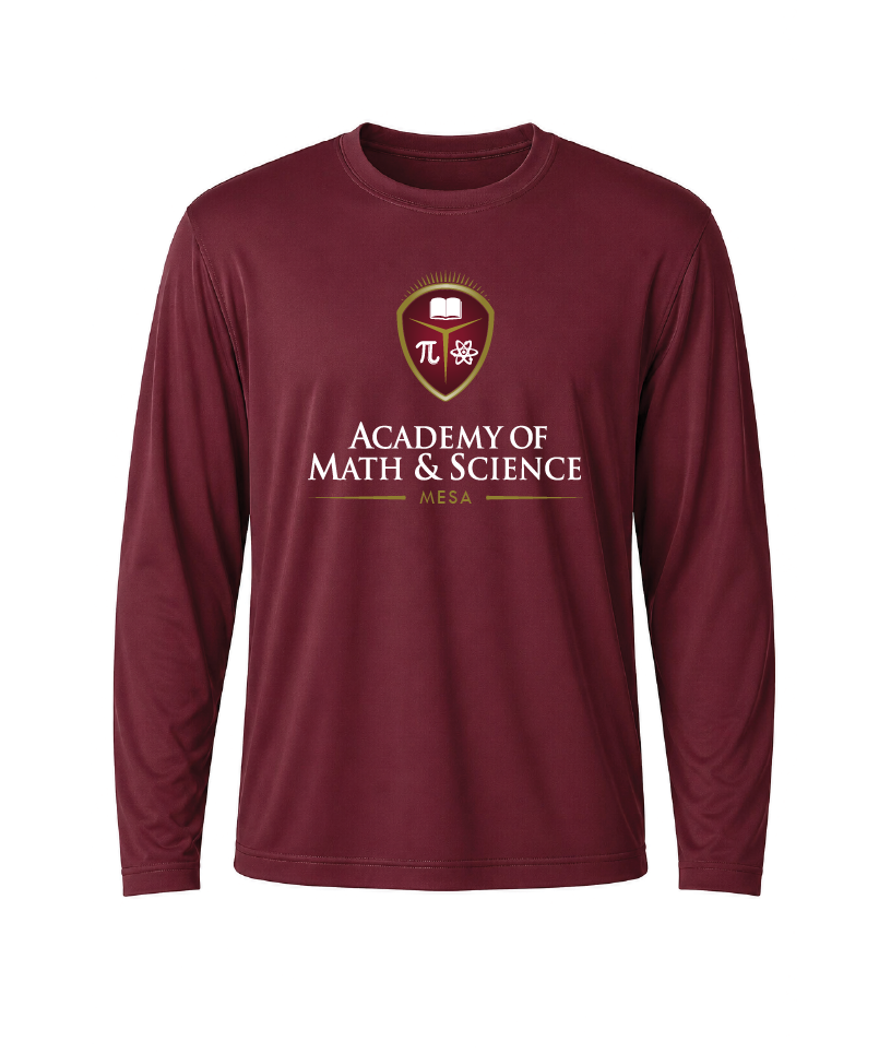 AMS Mesa Classic Crest Performance Long Sleeve Tee