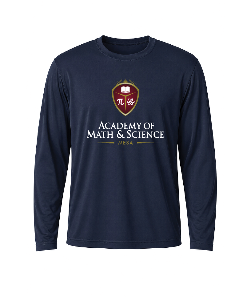 AMS Mesa Classic Crest Performance Long Sleeve Tee