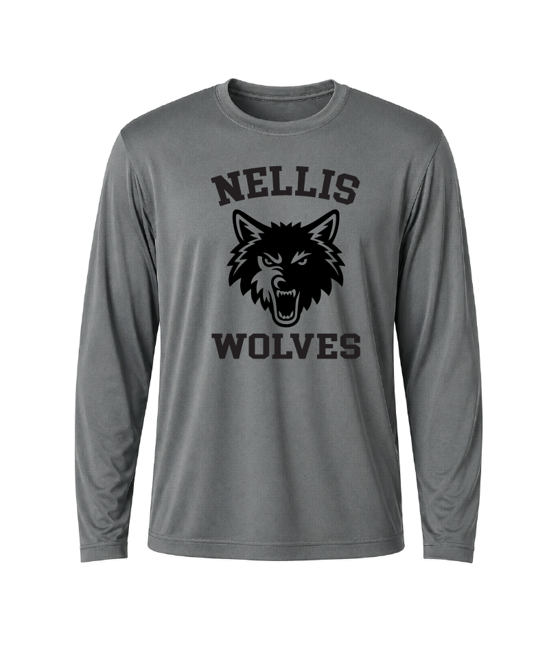 Nellis Wolves Performance Long Sleeve Tee
