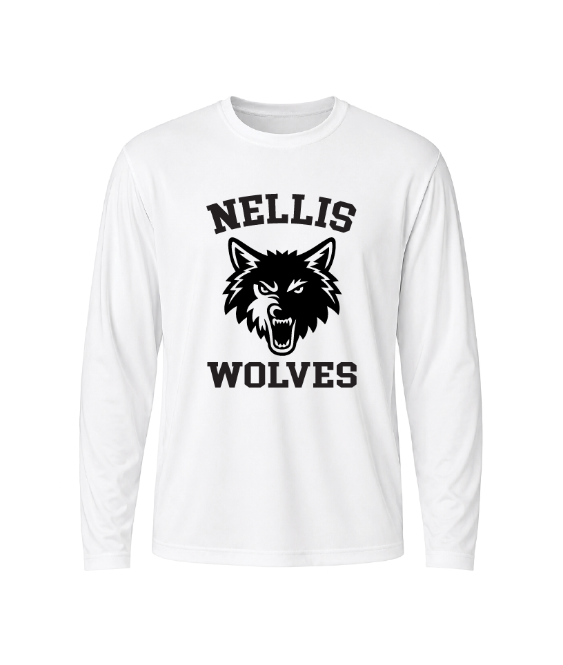 Nellis Wolves Performance Long Sleeve Tee
