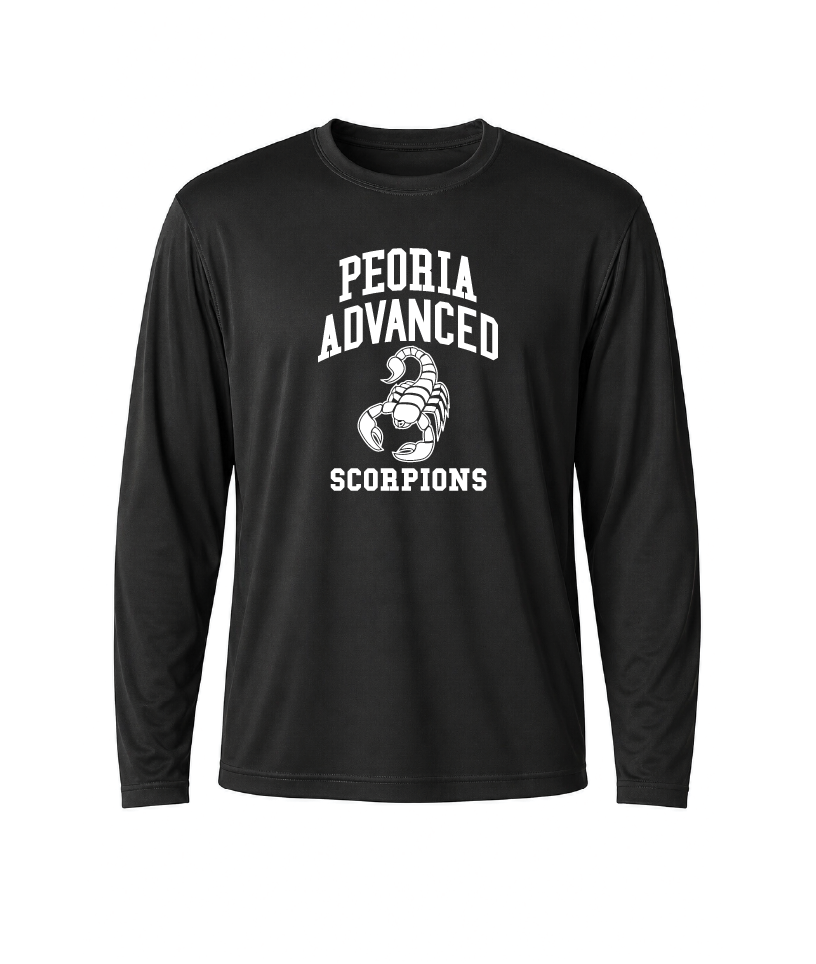 Peoria Advanced Scorpions Performance Long Sleeve Tee