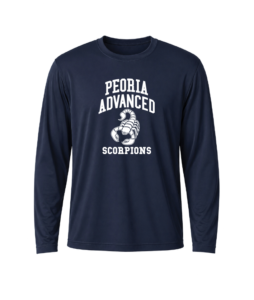 Peoria Advanced Scorpions Performance Long Sleeve Tee