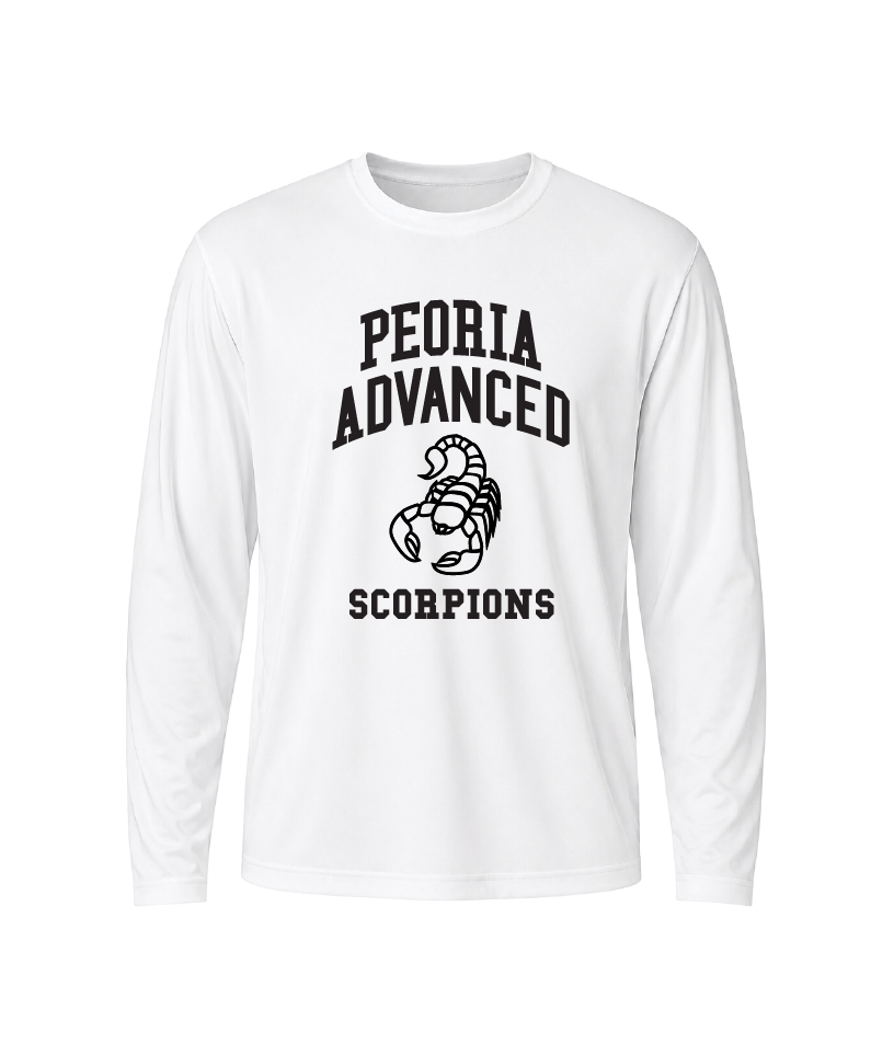 Peoria Advanced Scorpions Performance Long Sleeve Tee