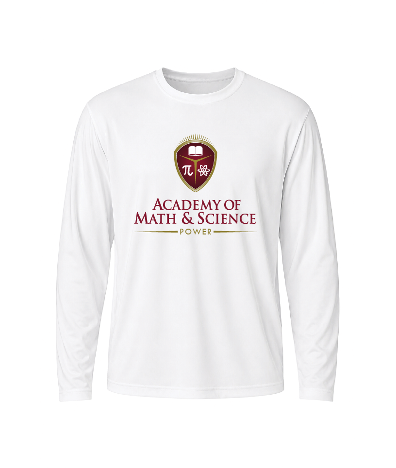 AMS Power Classic Crest Performance Long Sleeve Tee