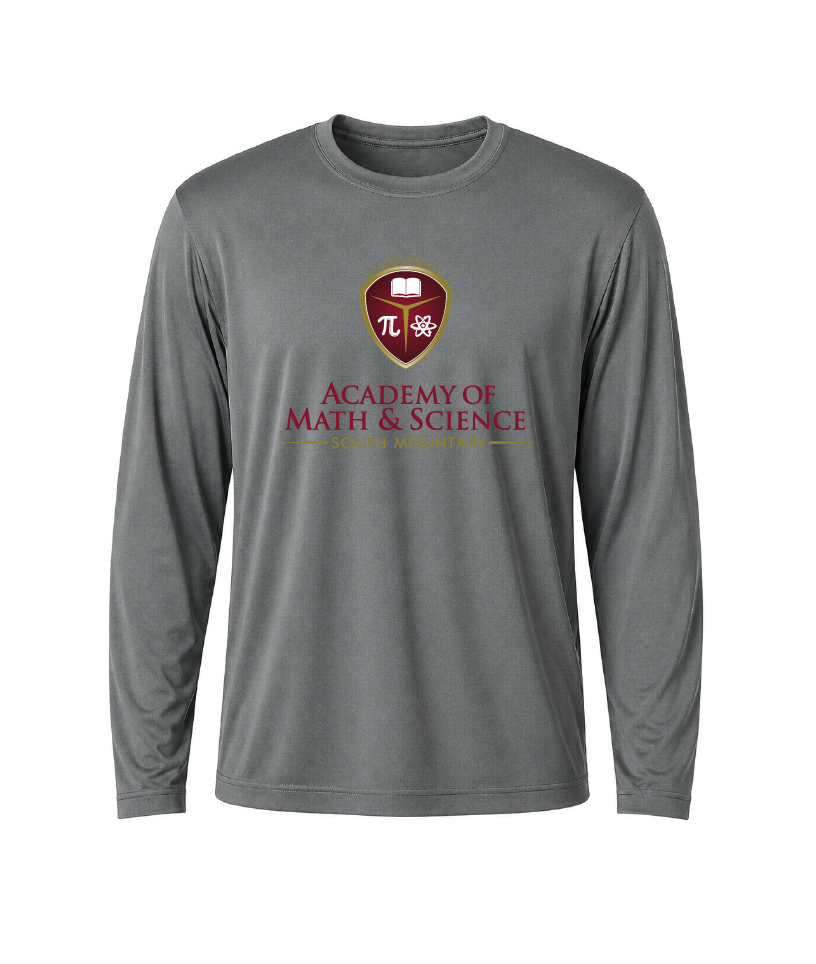 AMS South Mountain Classic Crest Performance Long Sleeve Tee