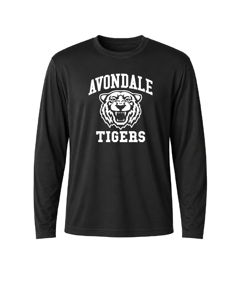 Avondale Tigers Performance Long Sleeve Tee