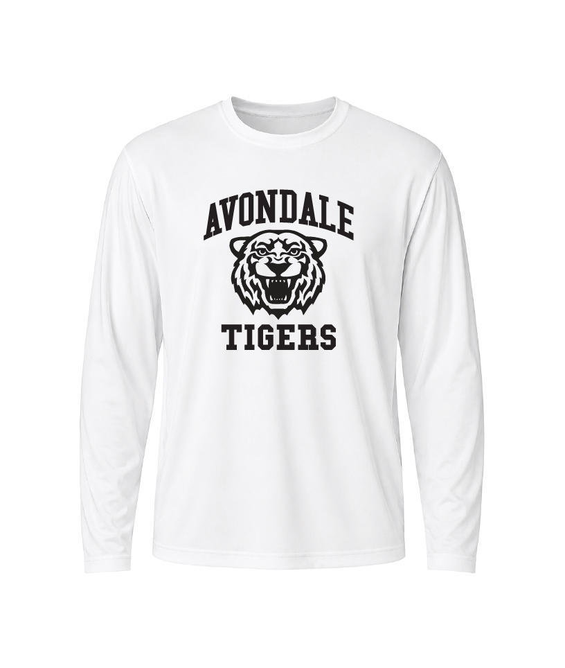 Avondale Tigers Performance Long Sleeve Tee