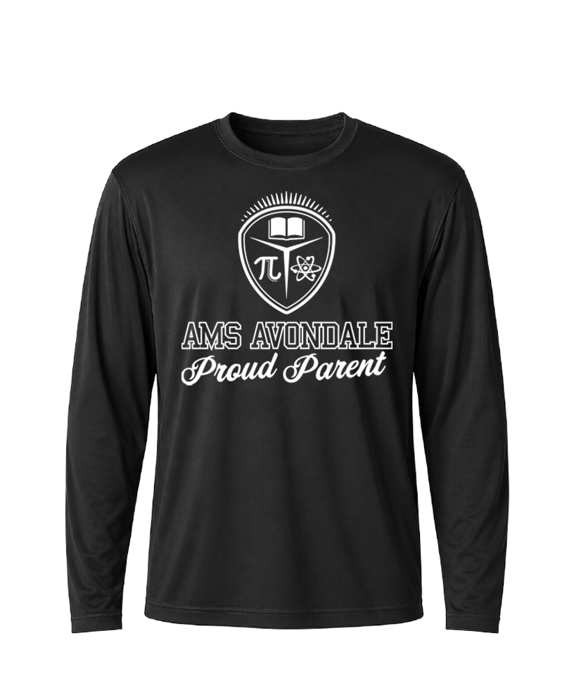 AMS Avondale Proud Parent Performance Long Sleeve Tee