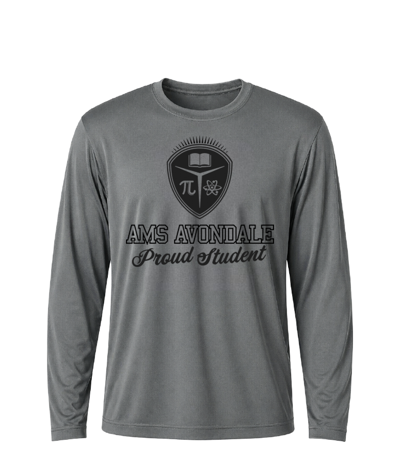 AMS Avondale Proud Student Performance Long Sleeve Tee