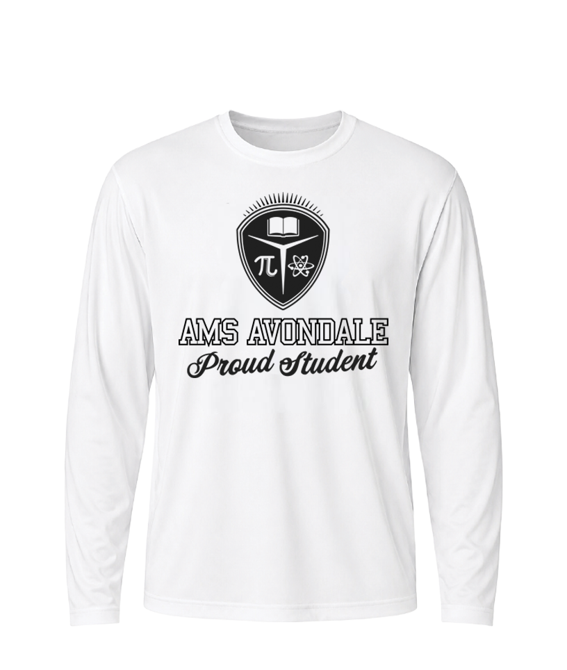 AMS Avondale Proud Student Performance Long Sleeve Tee