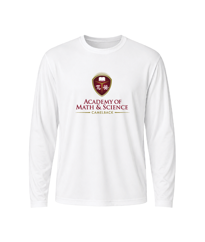 AMS Camelback Classic Crest Performance Long Sleeve Tee
