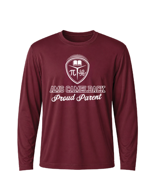 AMS Camelback Proud Parent Performance Long Sleeve Tee