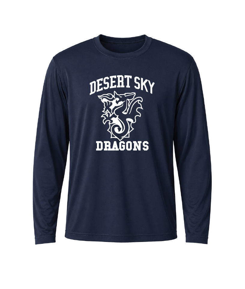 Desert Sky Dragons Performance Long Sleeve Tee