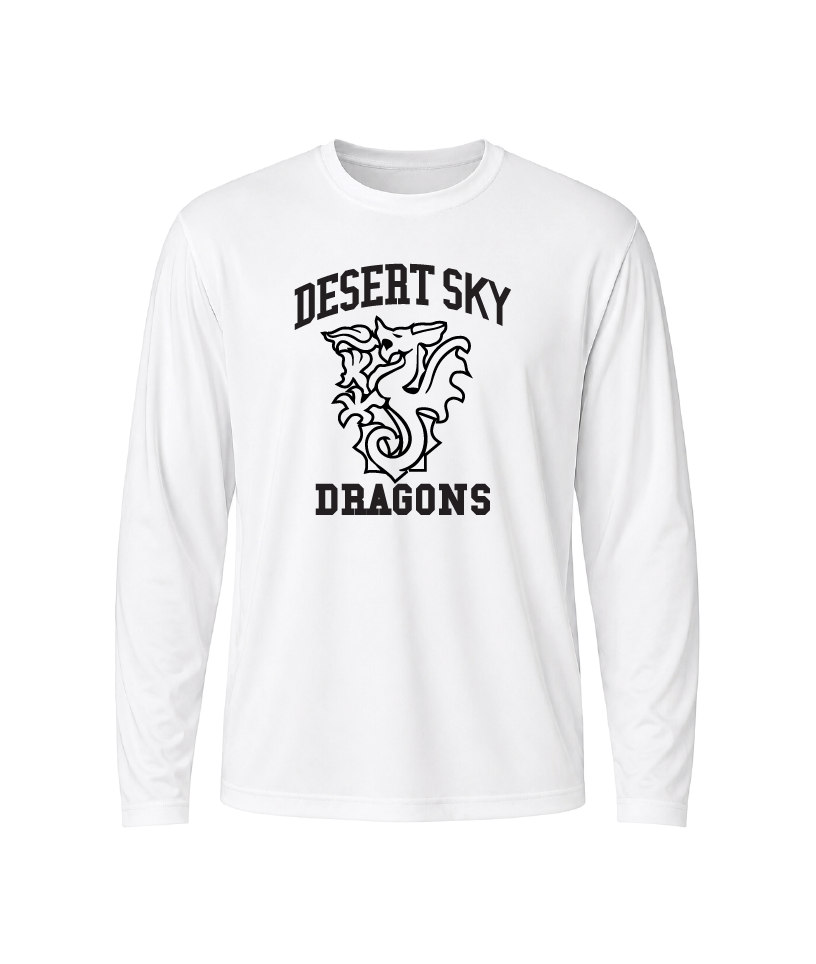 Desert Sky Dragons Performance Long Sleeve Tee