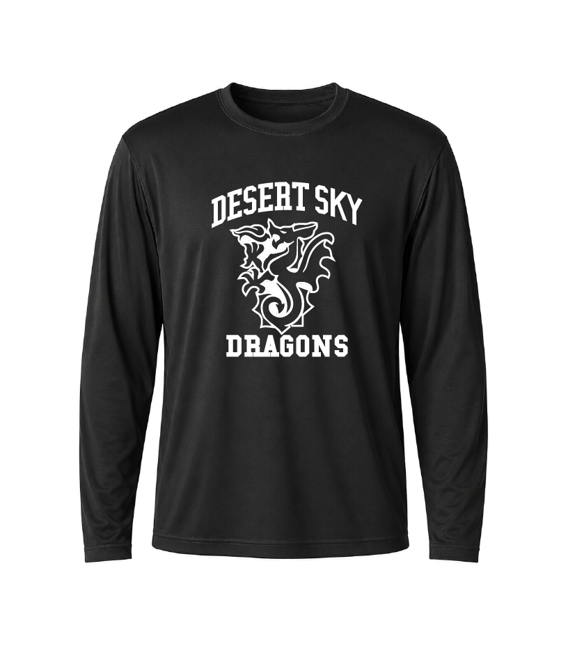 Desert Sky Dragons Performance Long Sleeve Tee