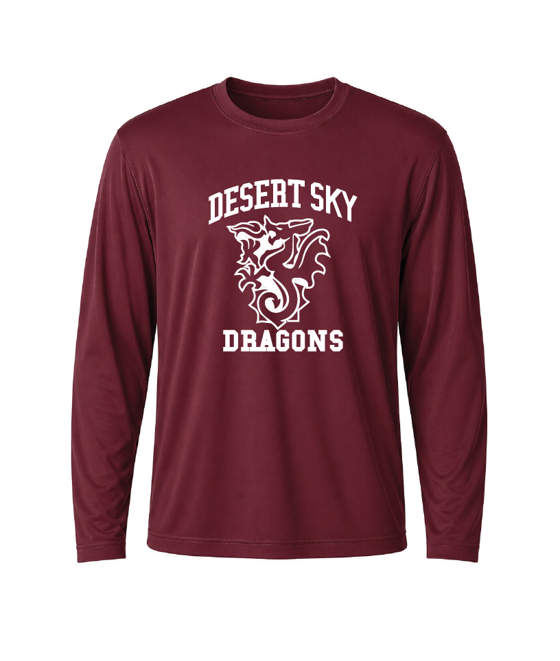 Desert Sky Dragons Performance Long Sleeve Tee