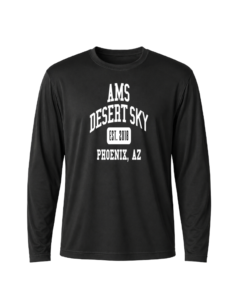 AMS Desert Sky Collegiate Performance Long Sleeve Tee