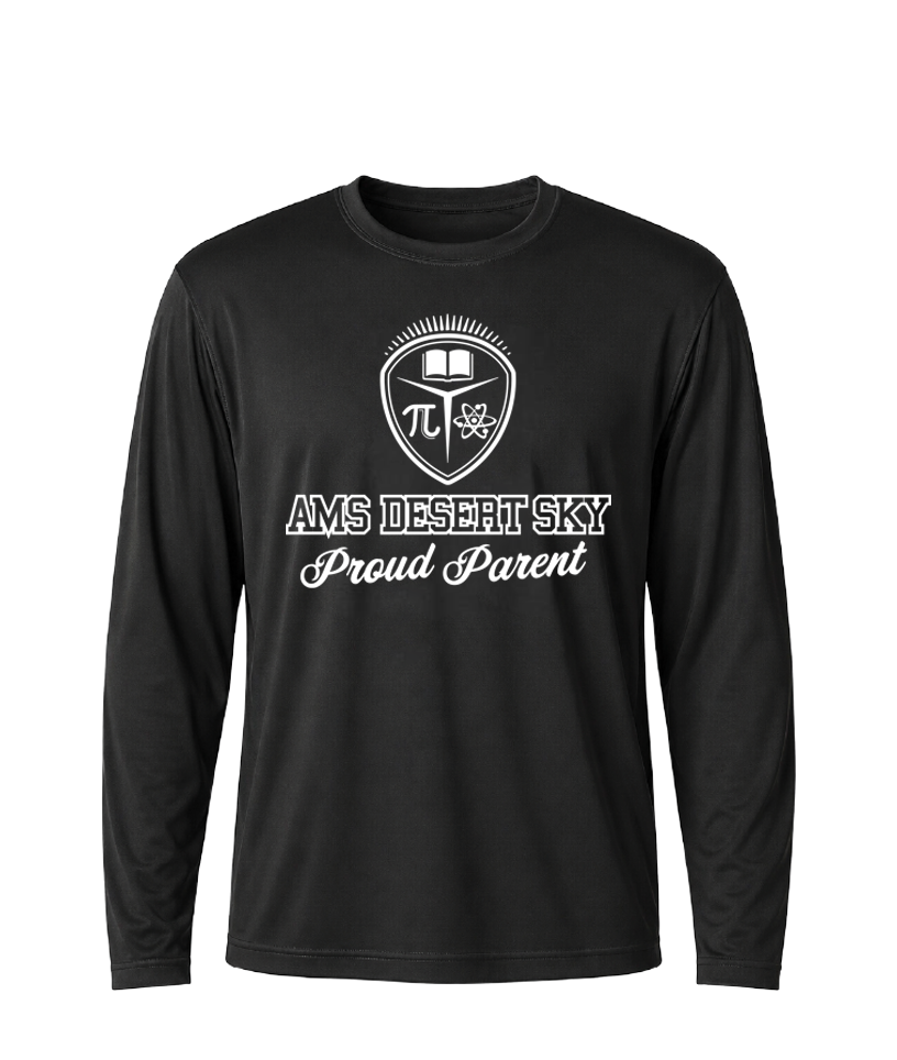 AMS Desert Sky Proud Parent Performance Long Sleeve Tee