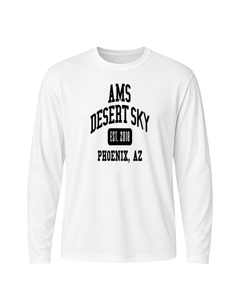 AMS Desert Sky Collegiate Performance Long Sleeve Tee