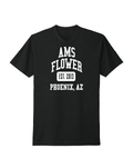 AMS Flower Collegiate Tee
