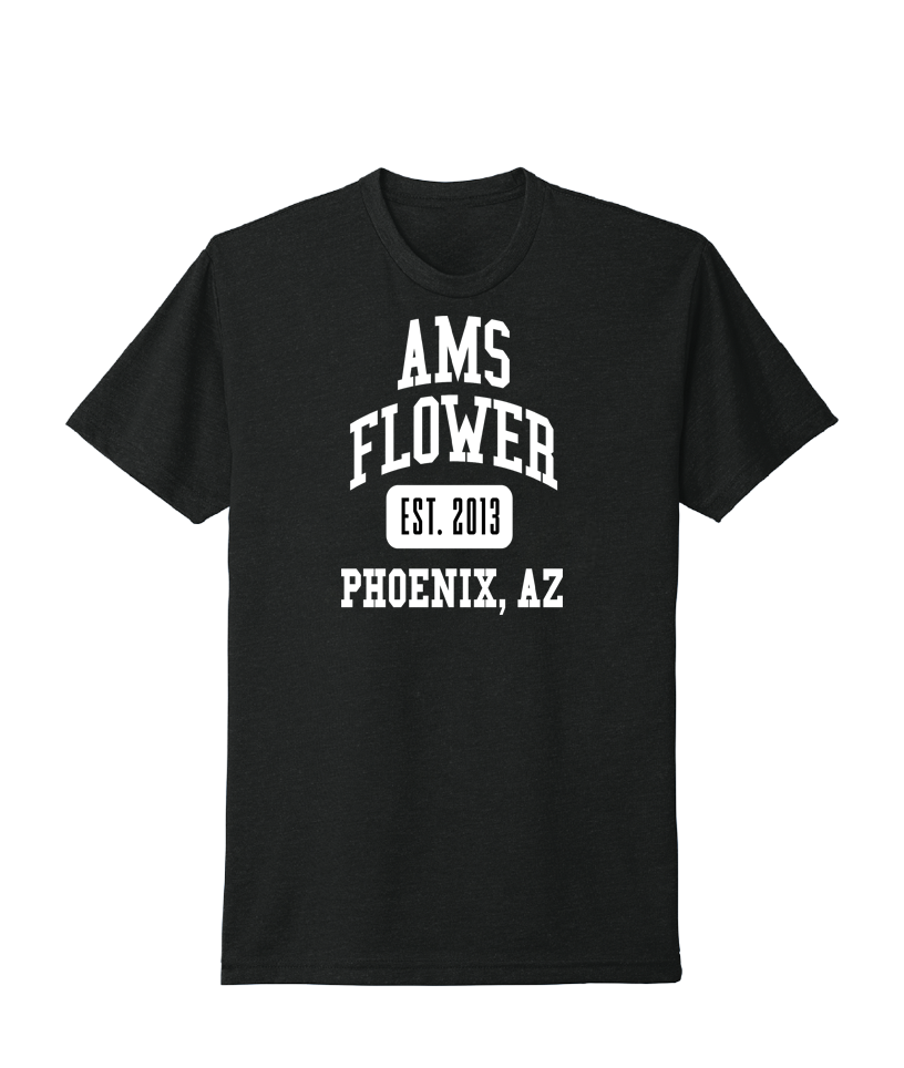 AMS Flower Collegiate Tee