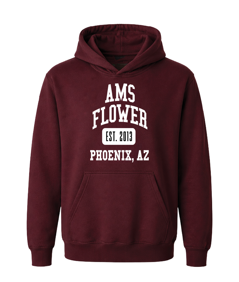 AMS Flower Collegiate Hoodie