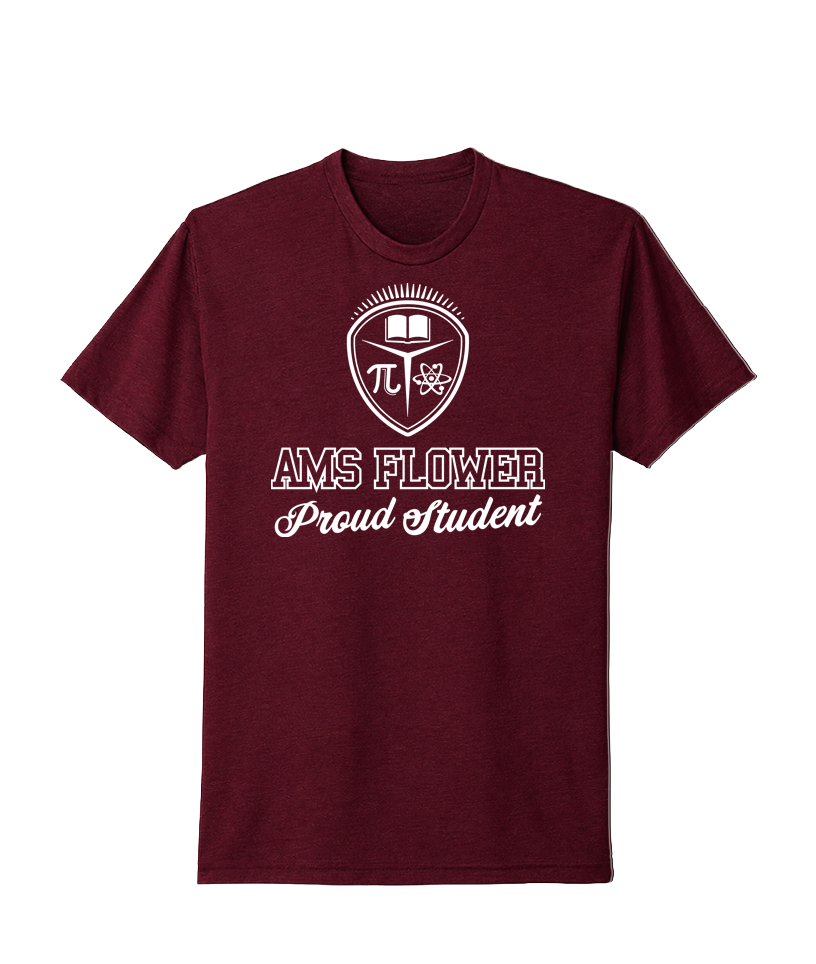 AMS Flower Proud Student Tee