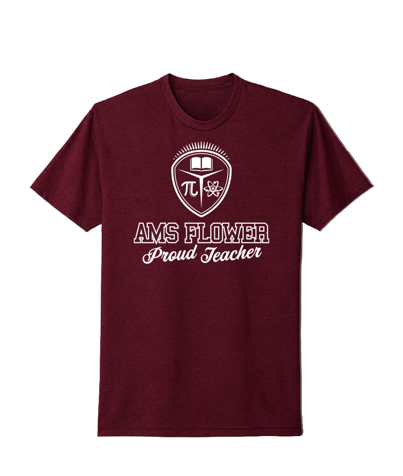 AMS Flower Proud Teacher Tee