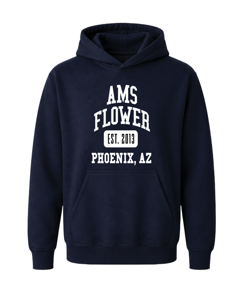 AMS Flower Collegiate Hoodie