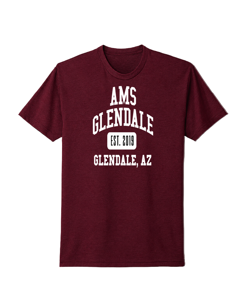 AMS Glendale Collegiate Tee