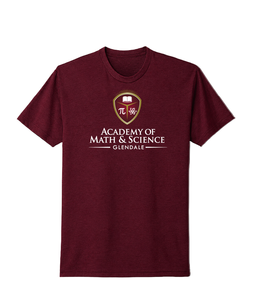 AMS Glendale Classic Crest Tee stack