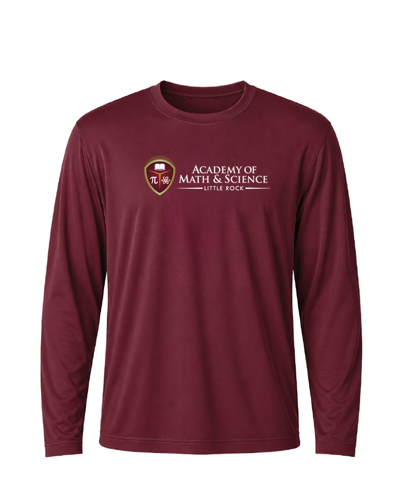 AMS Little Rock Classic Crest Performance Long Sleeve Tee