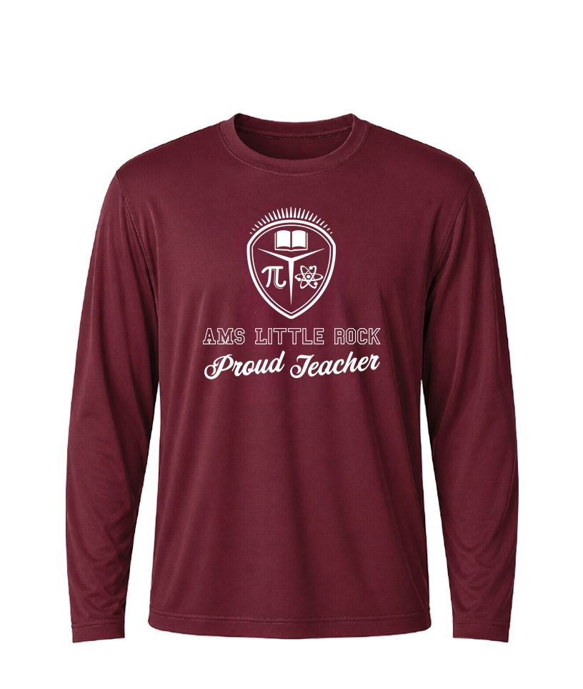 AMS Little Rock Proud Teacher Performance Long Sleeve Tee