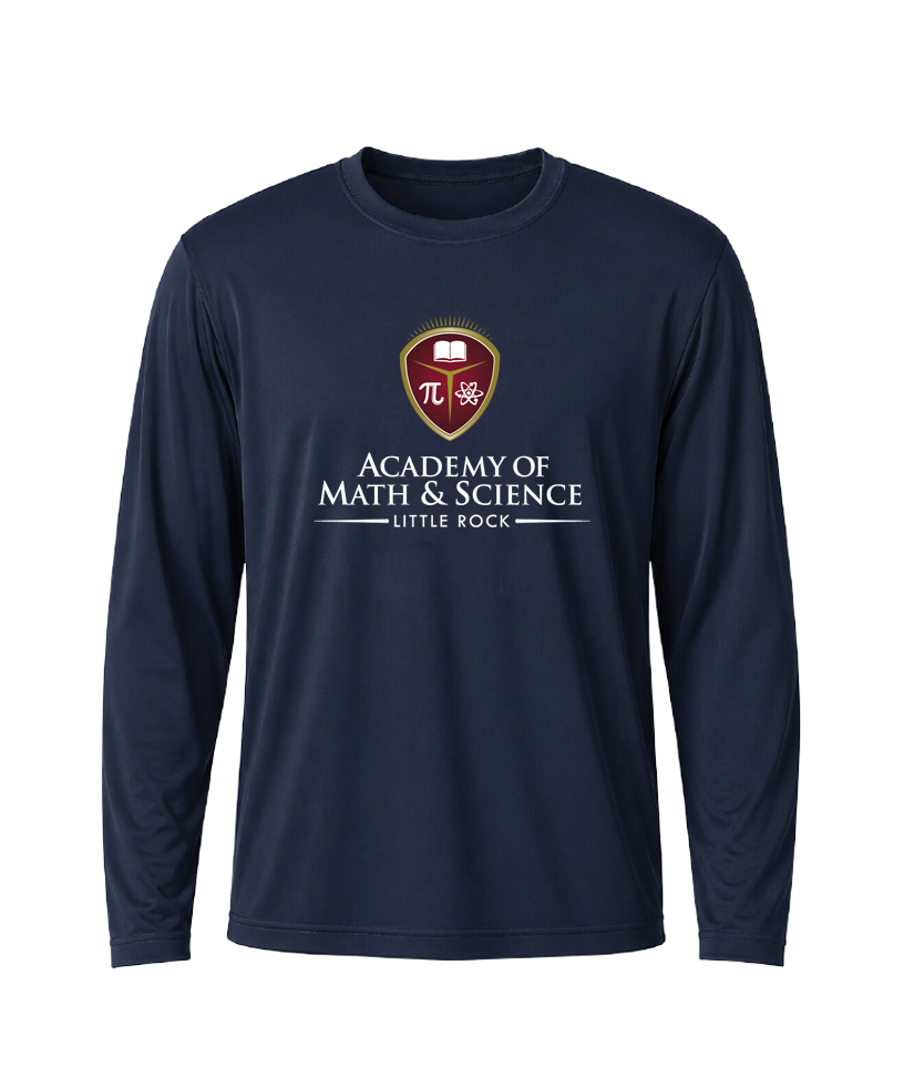 AMS Little Rock Classic Crest Performance Long Sleeve Tee