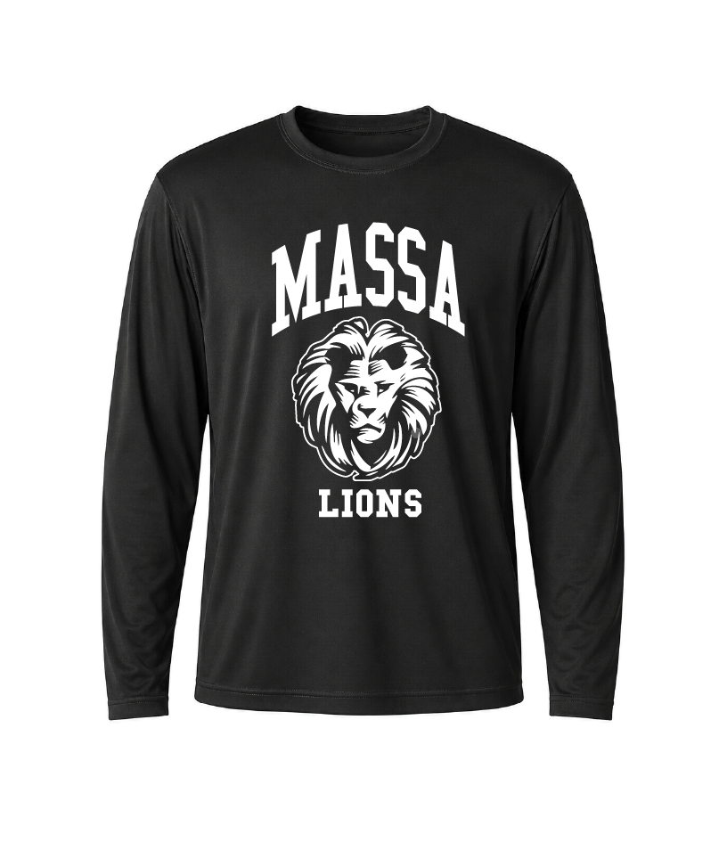Massa Lions Performance Long Sleeve Tee