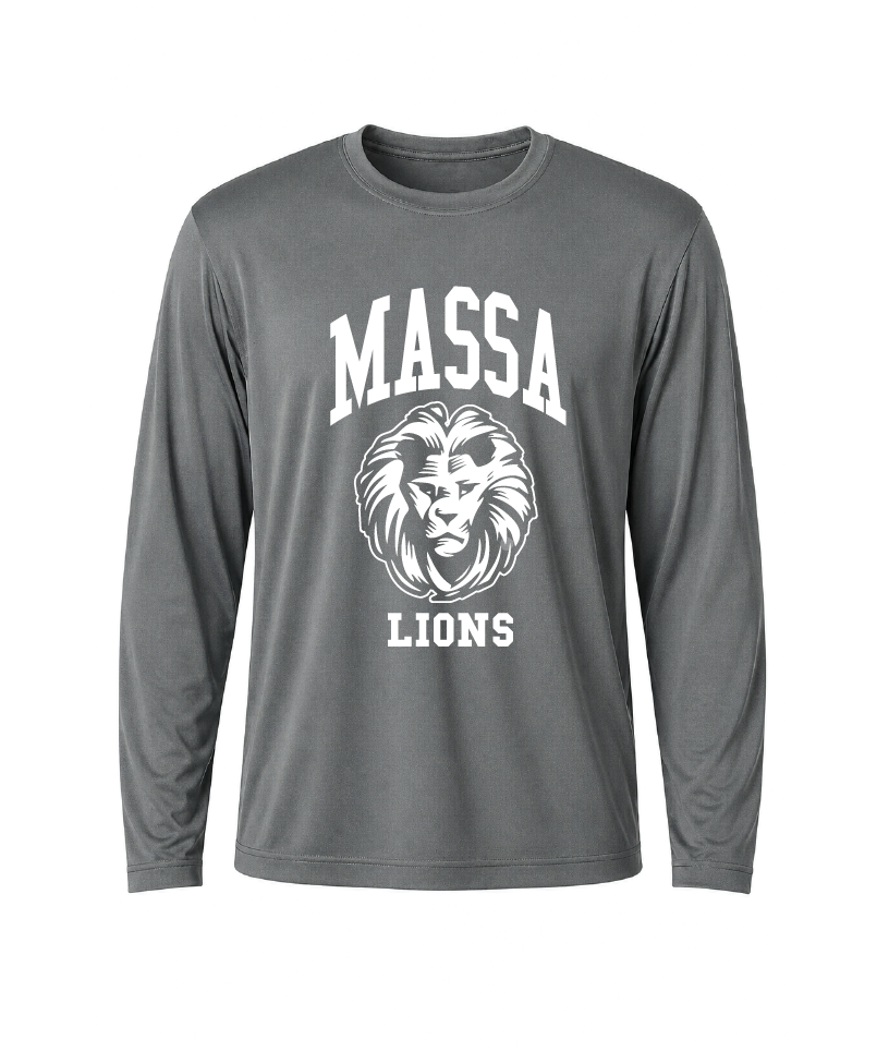 Massa Lions Performance Long Sleeve Tee