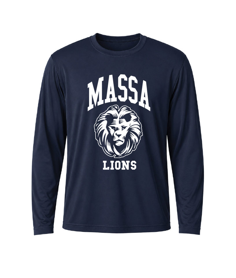 Massa Lions Performance Long Sleeve Tee