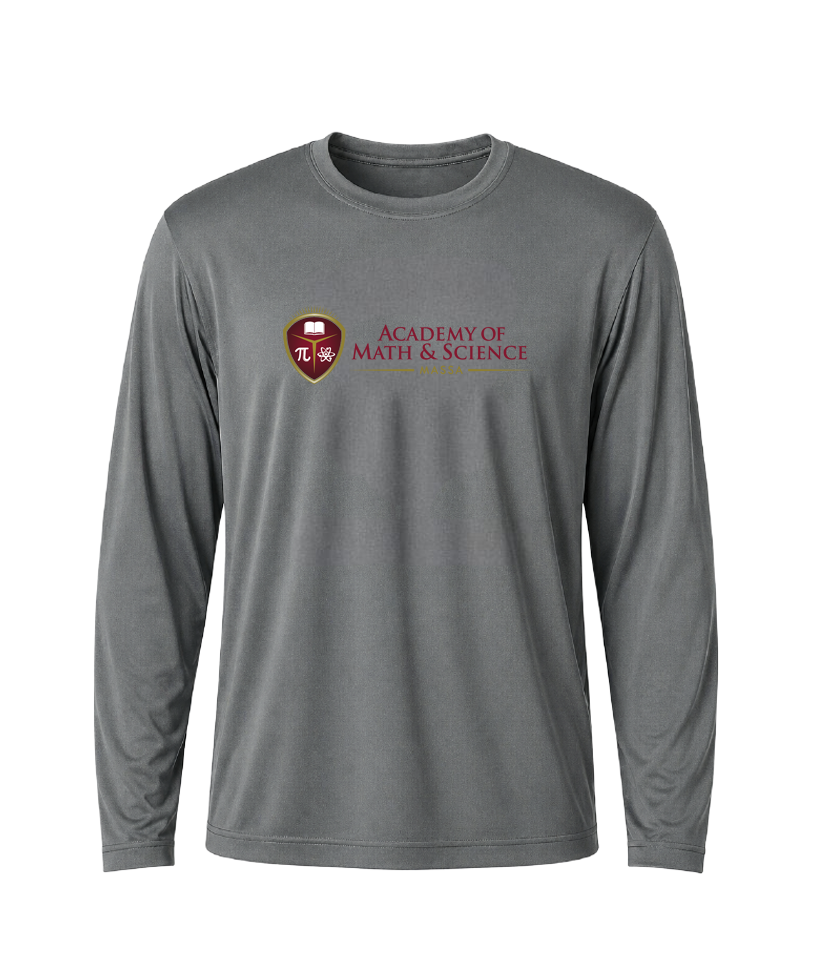 AMS MASSA Classic Crest Performance Long Sleeve Tee