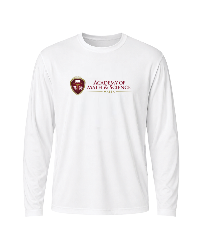 AMS MASSA Classic Crest Performance Long Sleeve Tee