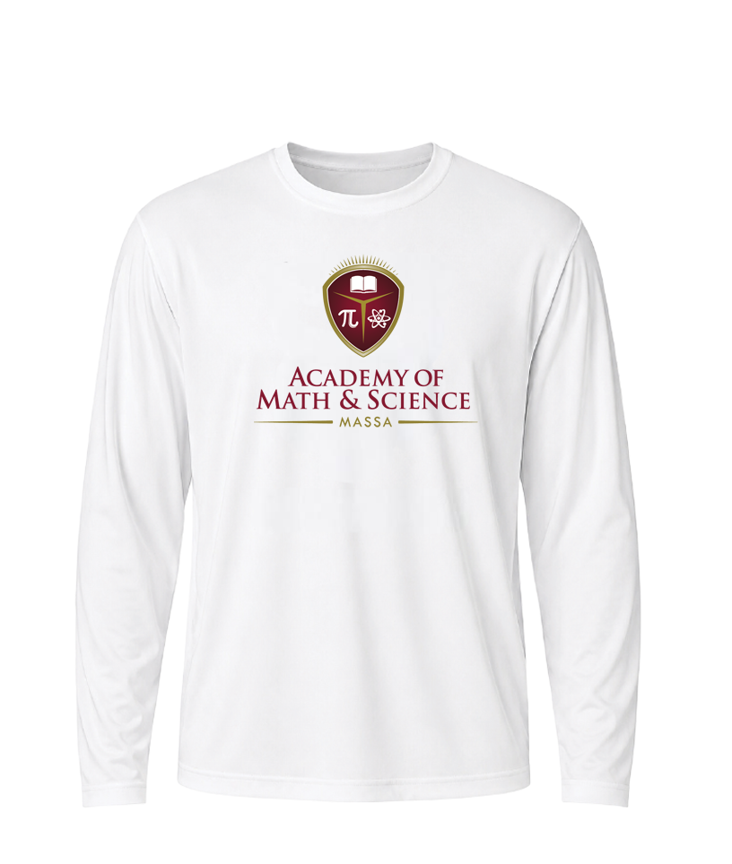 AMS MASSA Classic Crest Performance Long Sleeve Tee Stack
