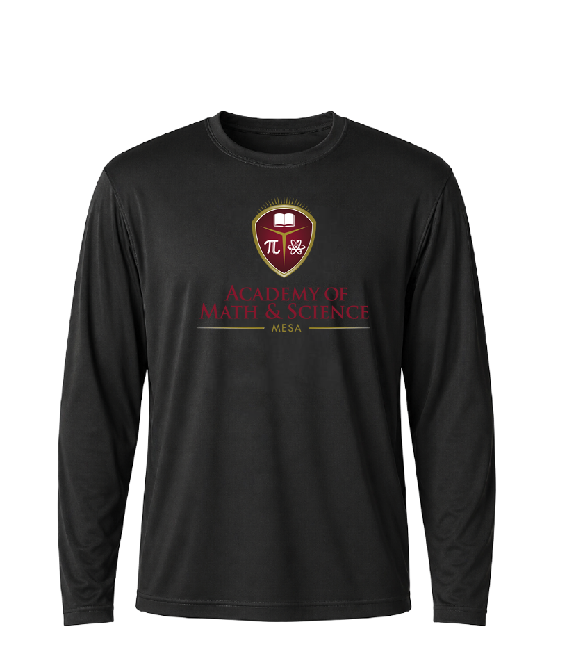 AMS Mesa Classic Crest Performance Long Sleeve Tee stack