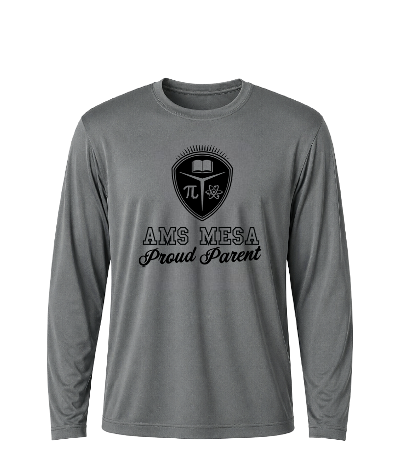 AMS Mesa Proud Parent Performance Long Sleeve Tee