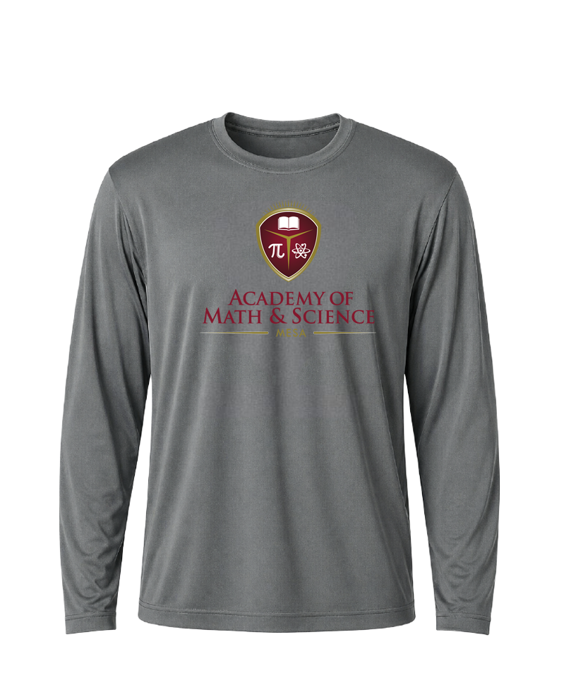 AMS Mesa Classic Crest Performance Long Sleeve Tee stack