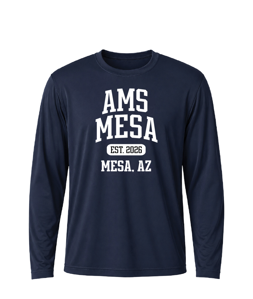 AMS Mesa Collegiate Performance Long Sleeve Tee