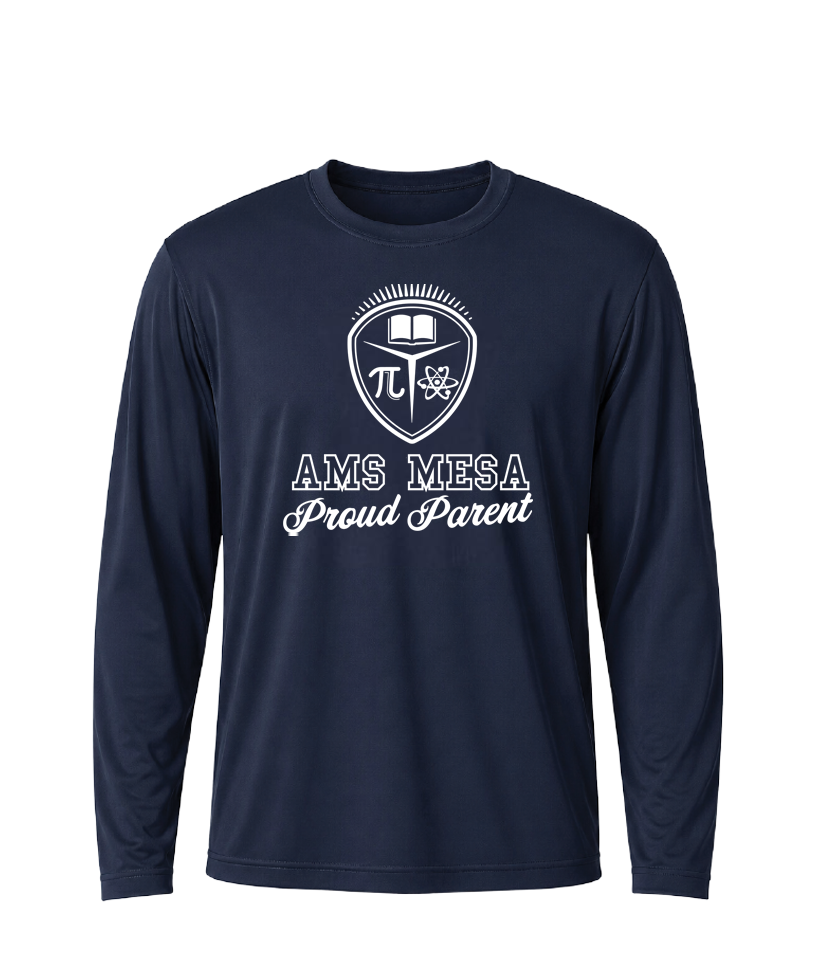 AMS Mesa Proud Parent Performance Long Sleeve Tee