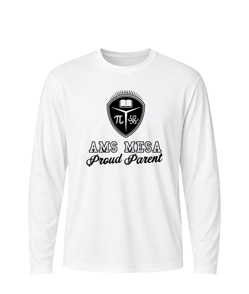 AMS Mesa Proud Parent Performance Long Sleeve Tee