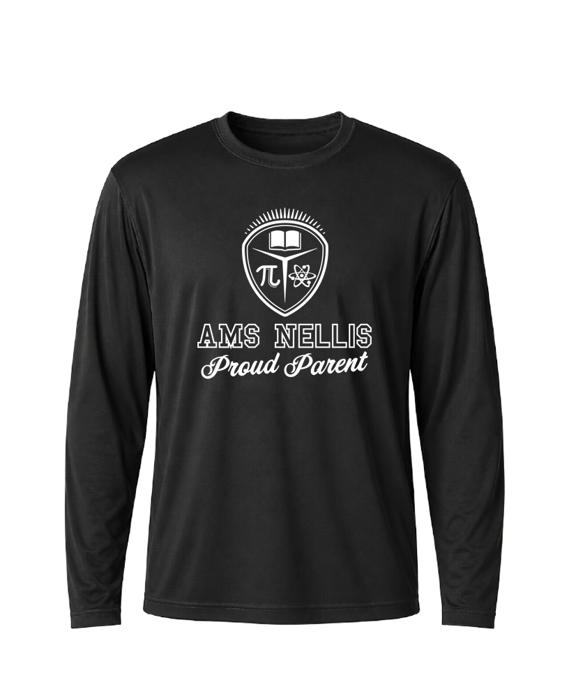 AMS Nellis Proud Parent Performance Long Sleeve Tee