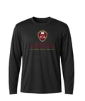 AMS Nellis Classic Crest Performance Long Sleeve Tee stack