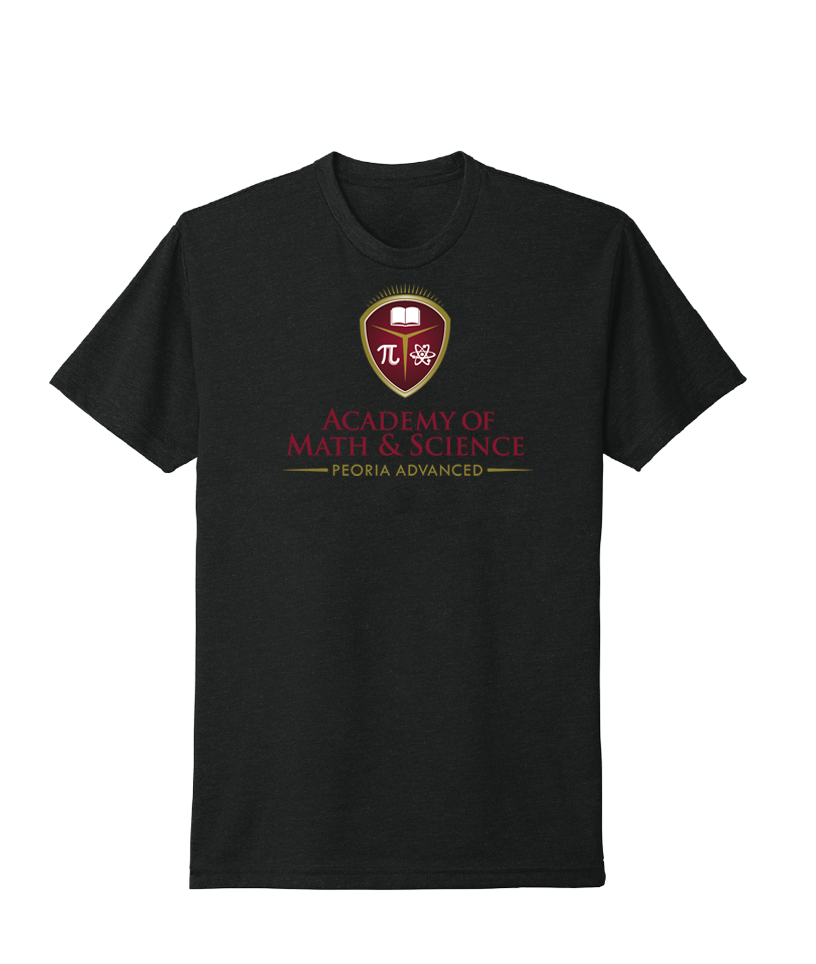 AMS Peoria Advanced Classic Crest Tee stack