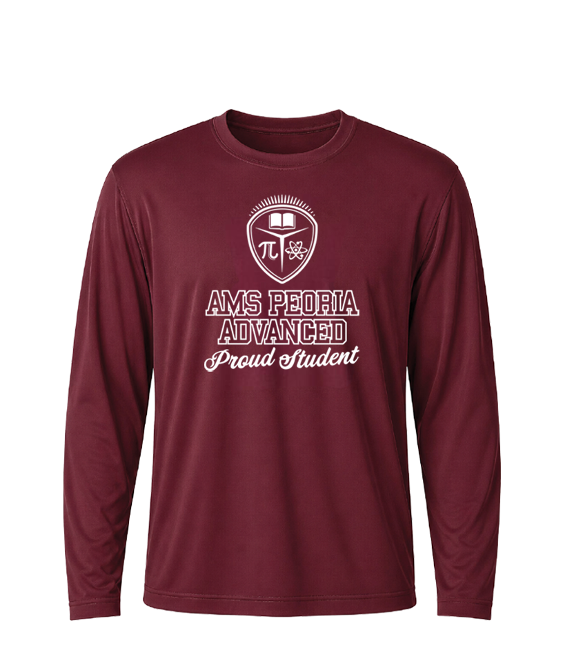 AMS Peoria Advanced Proud Student Performance Long Sleeve Tee